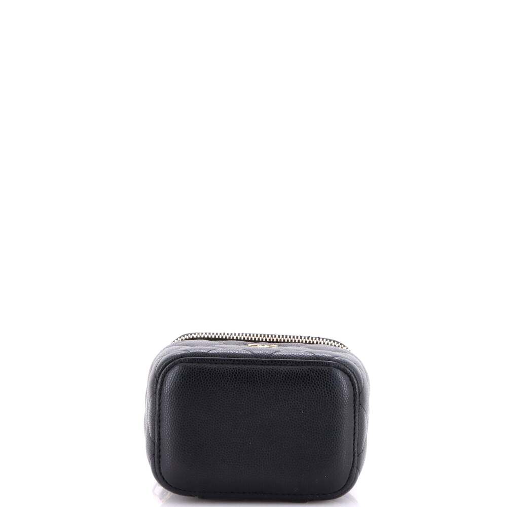 Chanel Classic Vanity Case With Chain #220661C32B - Picture 4 of 8